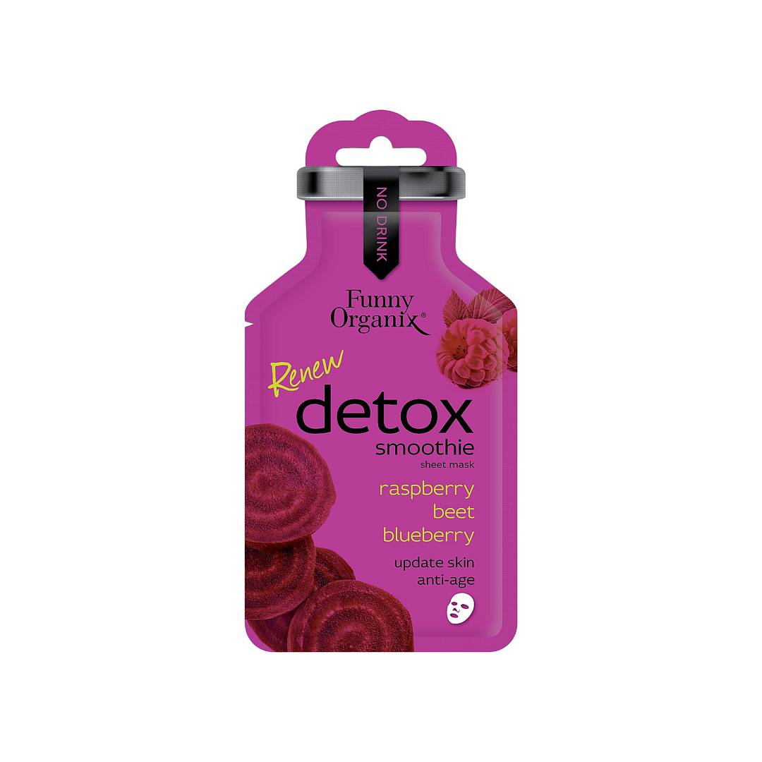 Антивозрастная тканевая маска для лица Renew Detox Smoothie
