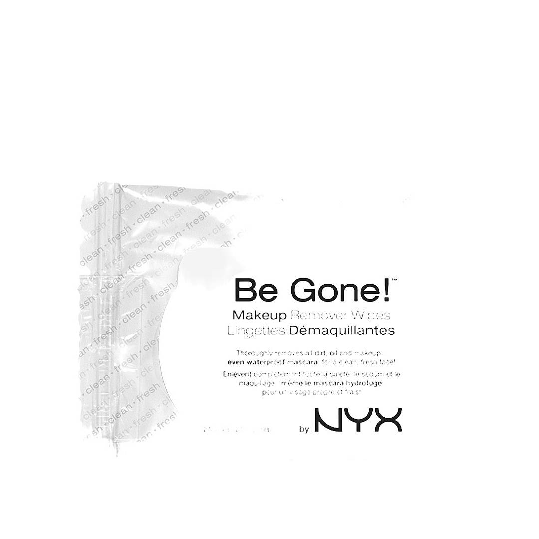 Салфетки для снятия макияжа Be Gone Makeup Remover Wipes 