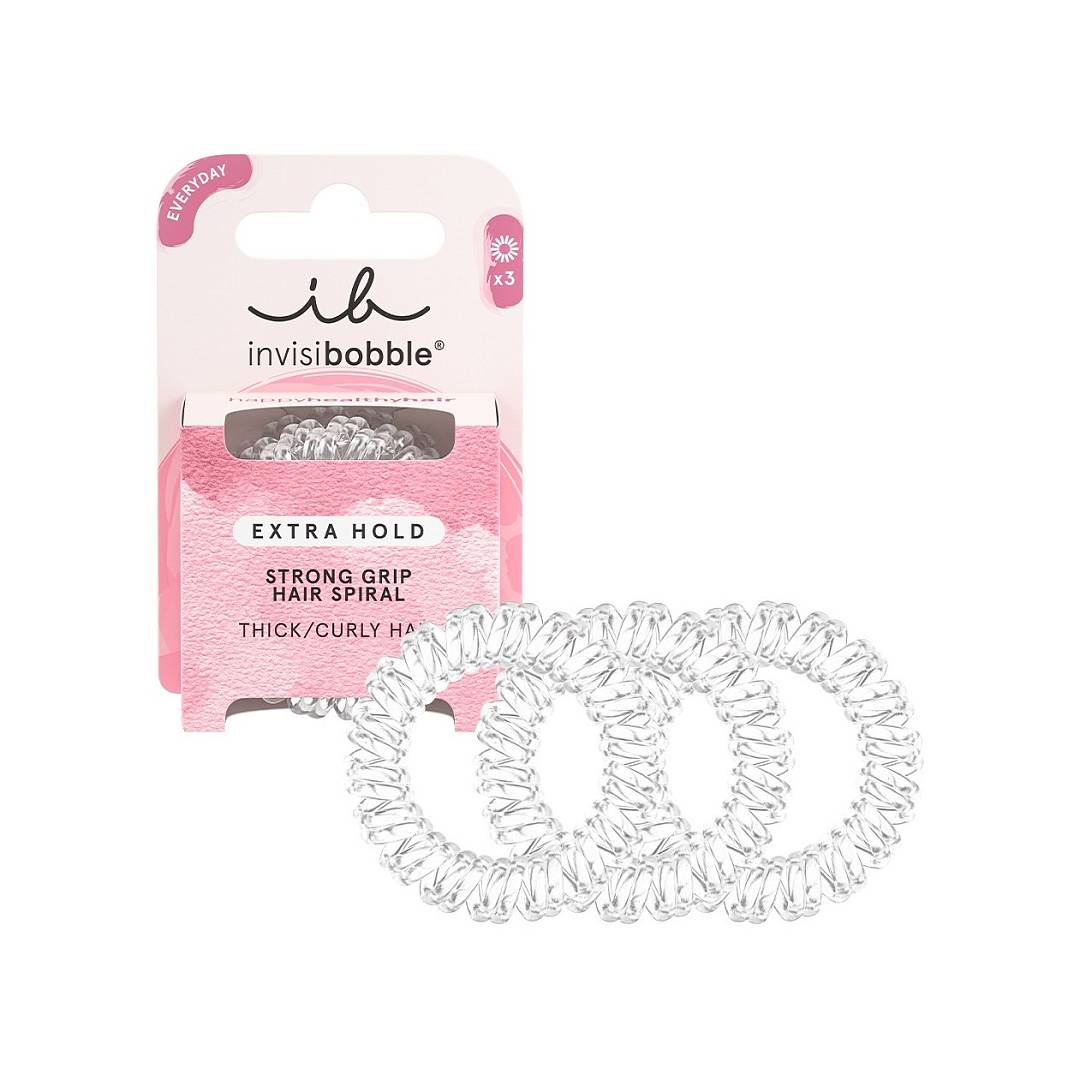 Резинка-браслет для густых волос Extra Hold Crystal Clear