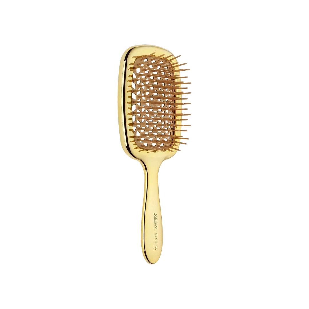 Щётка для волос золотистая Superbrush 