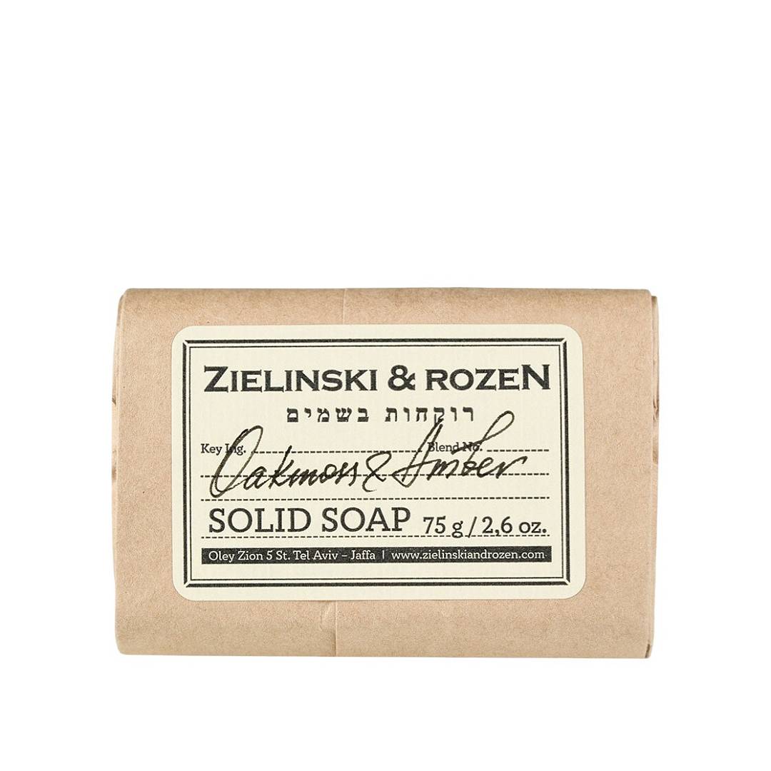 Твердое мыло Дубовый мох, Амбра