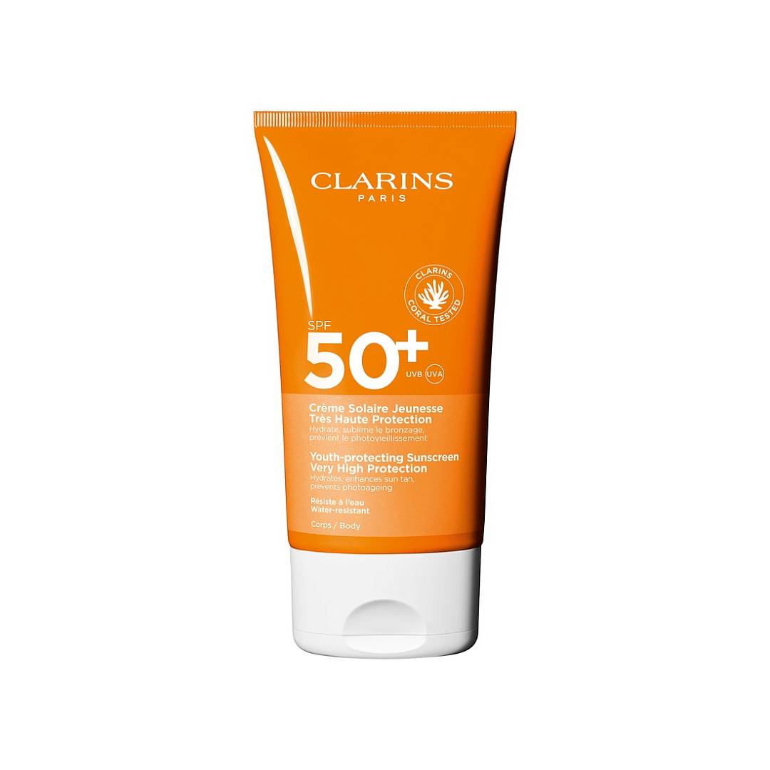 Крем для тела увлажняющий солнцезащитный SPF 50+ Creme Solaire Jeunesse 