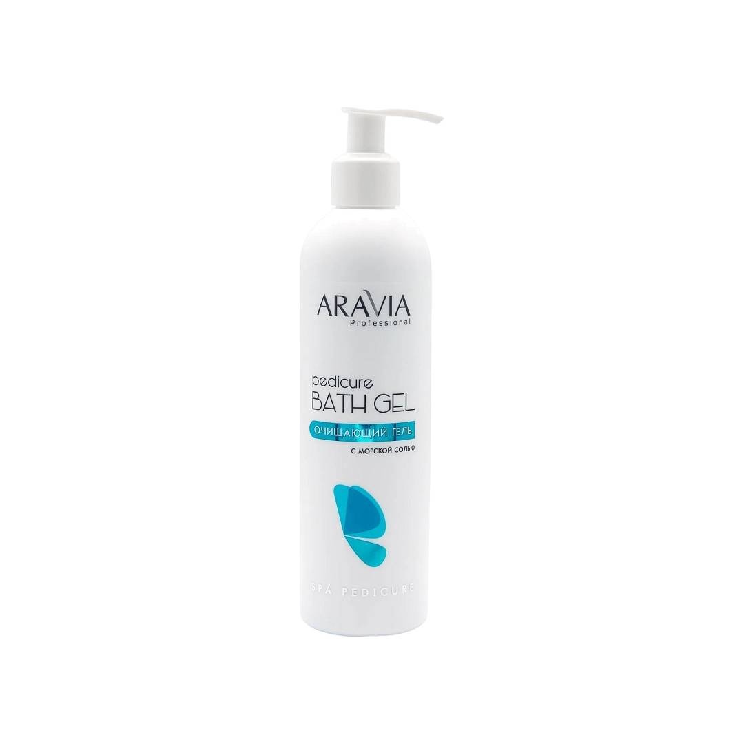Гель очищающий с морской солью Pedicure Bath Gel
