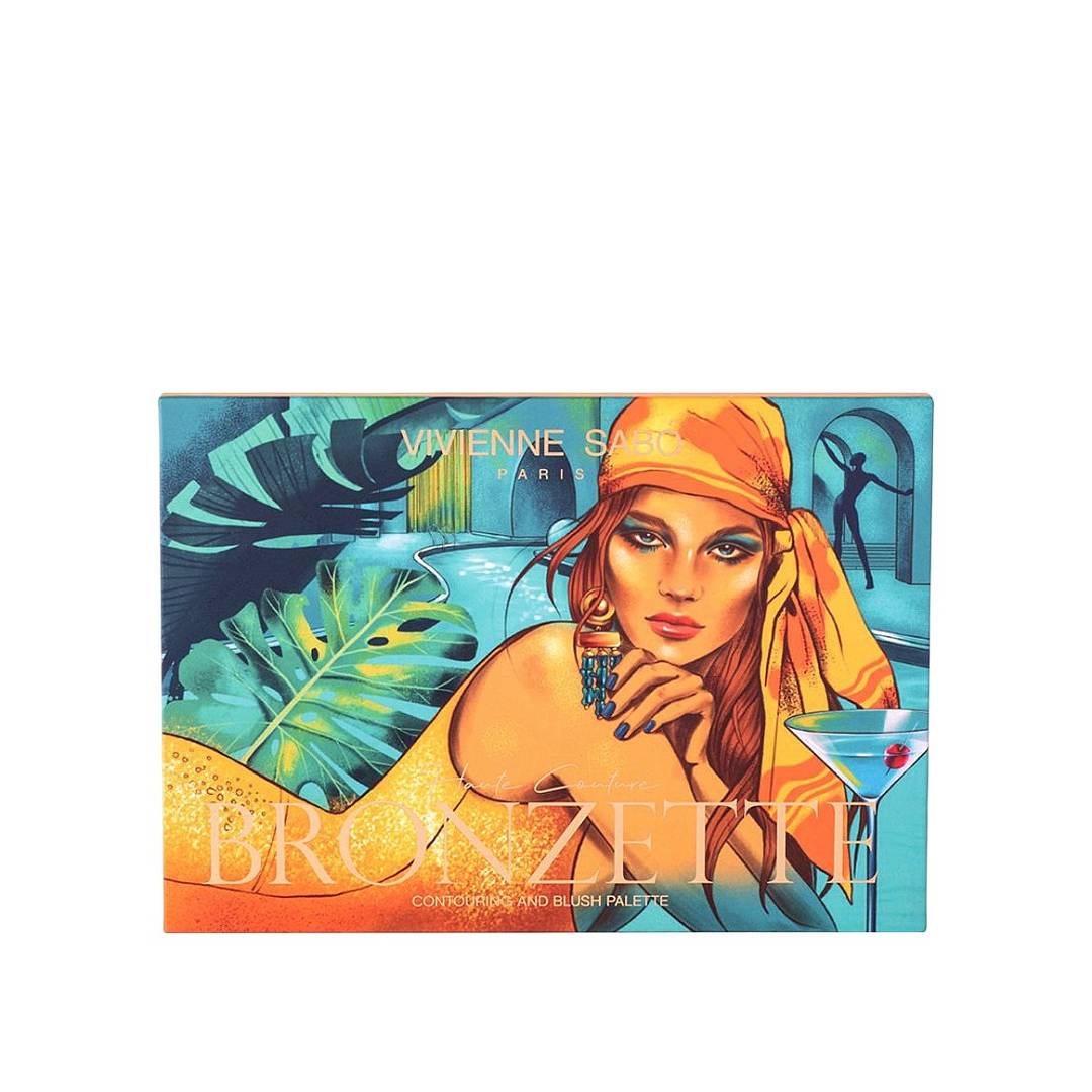 Палетка контуринга и румян Haute Couture Bronzette 