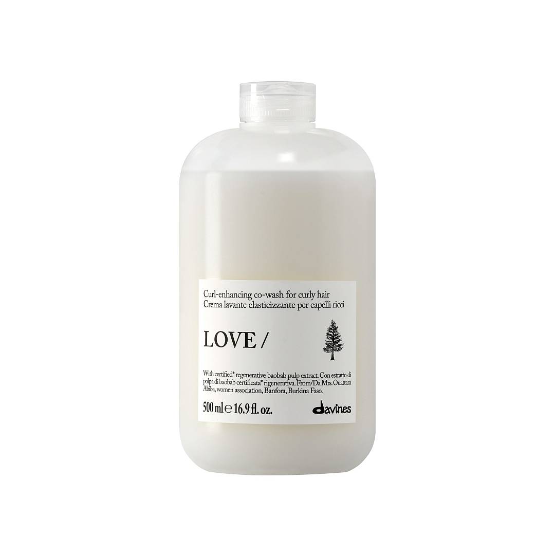 Крем для кудрявых и вьющихся волос очищающий Love Curl