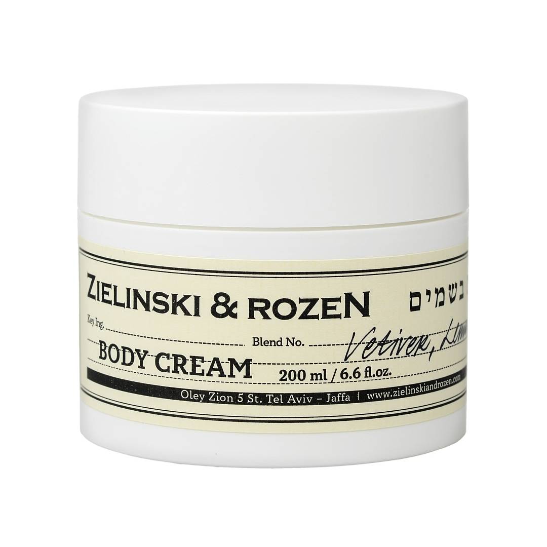 Крем для тела Ветивер, Лимон