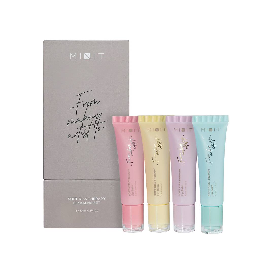 Набор бальзамов для губ Make Up Soft Kiss Therapy Lip Balms Set