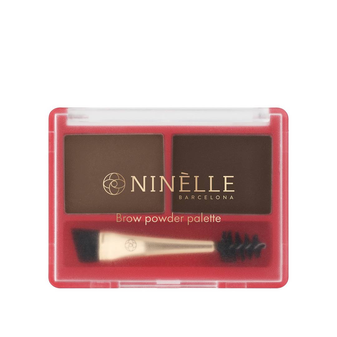 Палетка пудровая для макияжа бровей CHIC