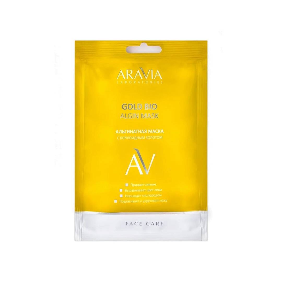 Маска альгинатная с коллоидным золотом Gold Bio Algin Mask