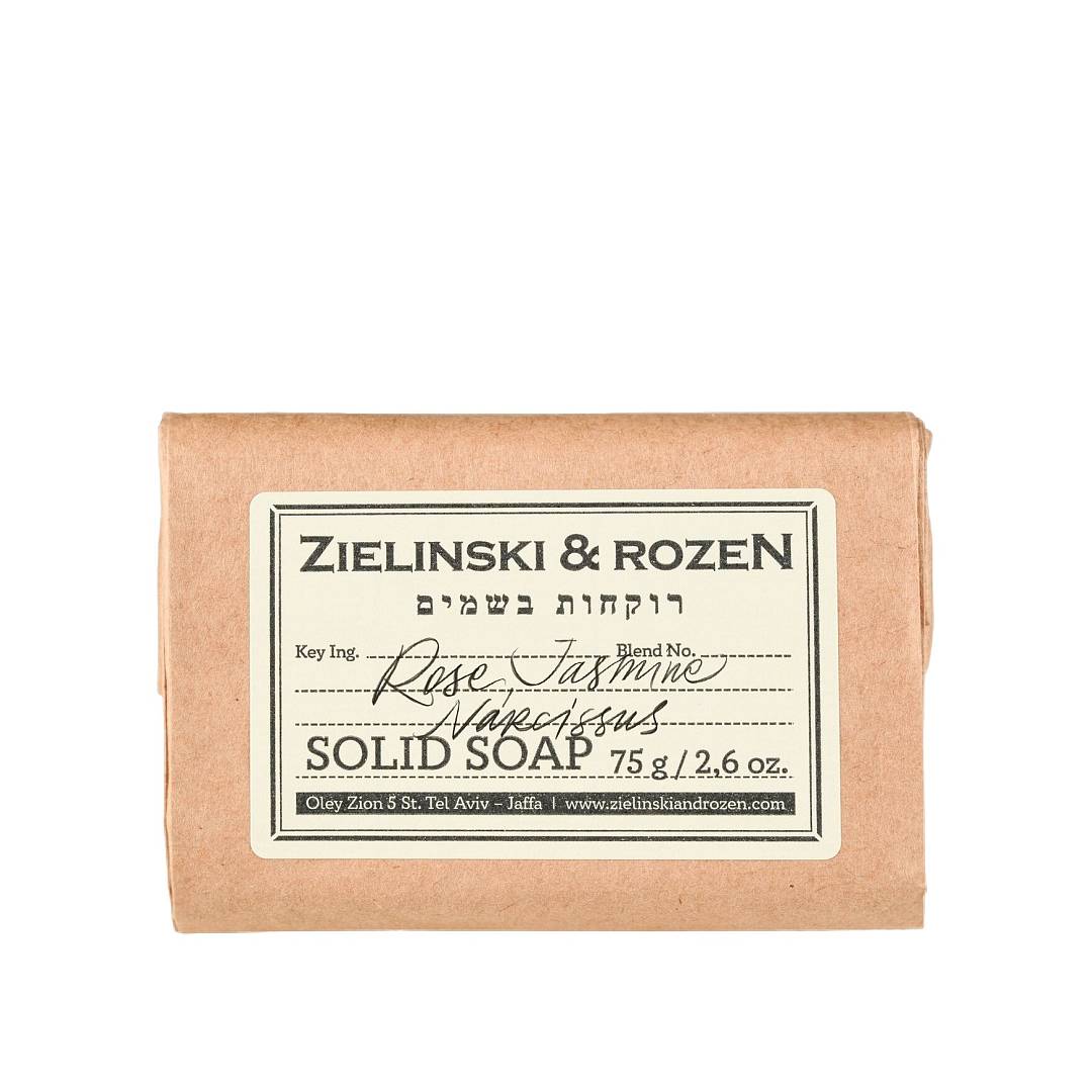 Твердое мыло Роза, Жасмин, Нарцисс