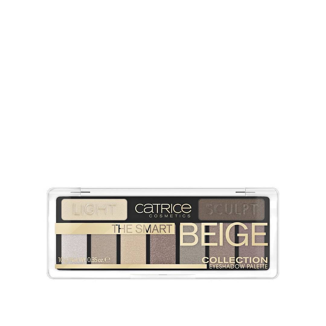 Тени для век The Smart Beige Collection Eyeshadow Palette 9 в 1 Nude But Not Naked