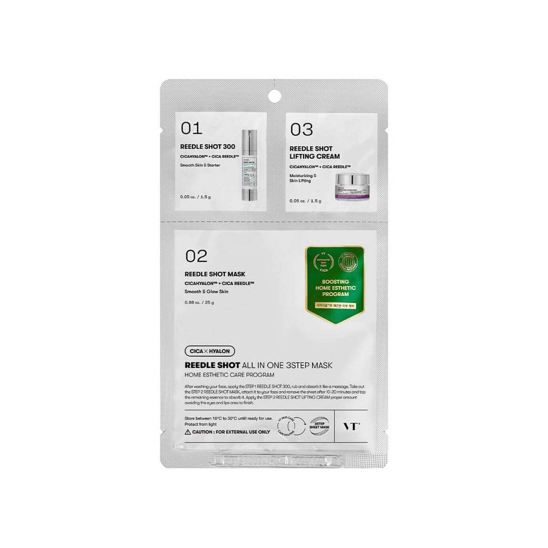 Набор трёхступенчатый с микроиглами Reedle Shot All In One 3Step Mask