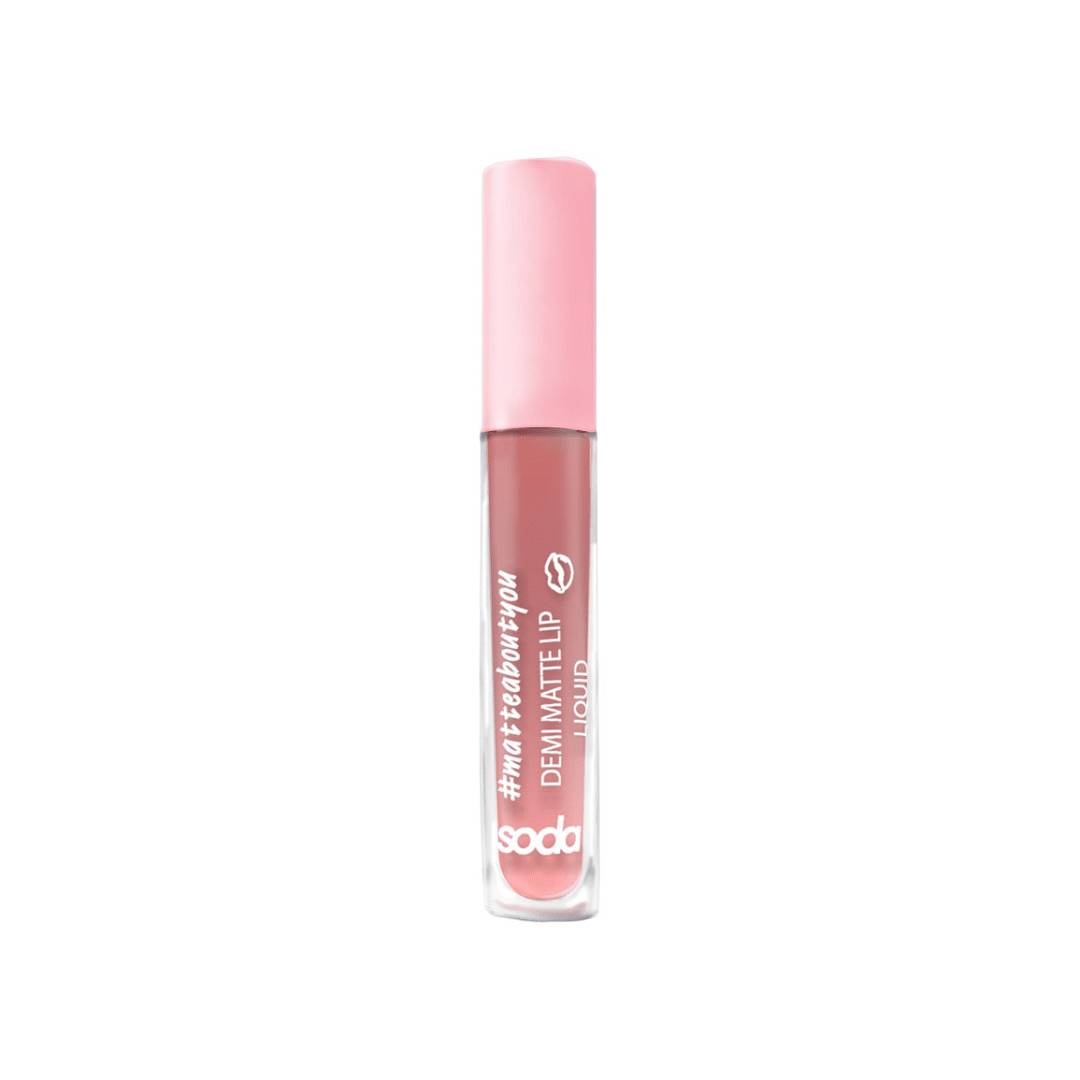 Помада жидкая матовая Demi Matte Lip Liquid #matteaboutyou