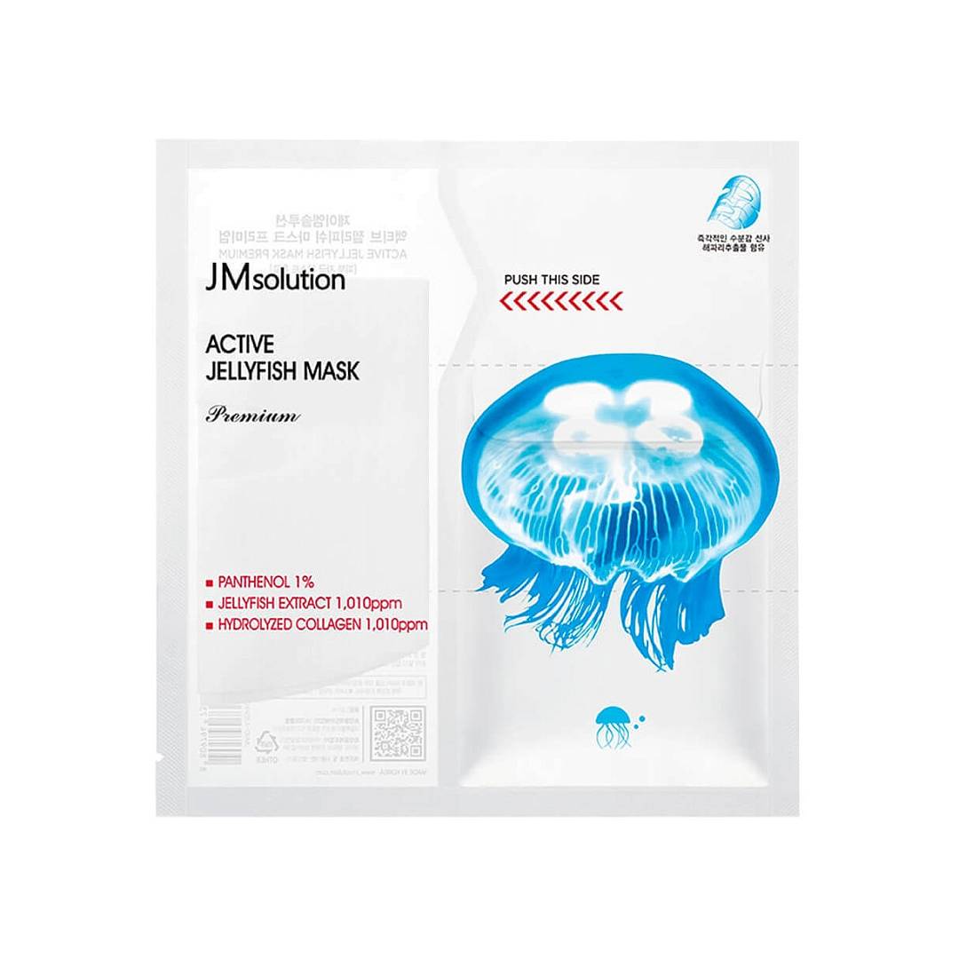 Тканевая маска с экстрактом медузы Active Jellyfish Vital Mask