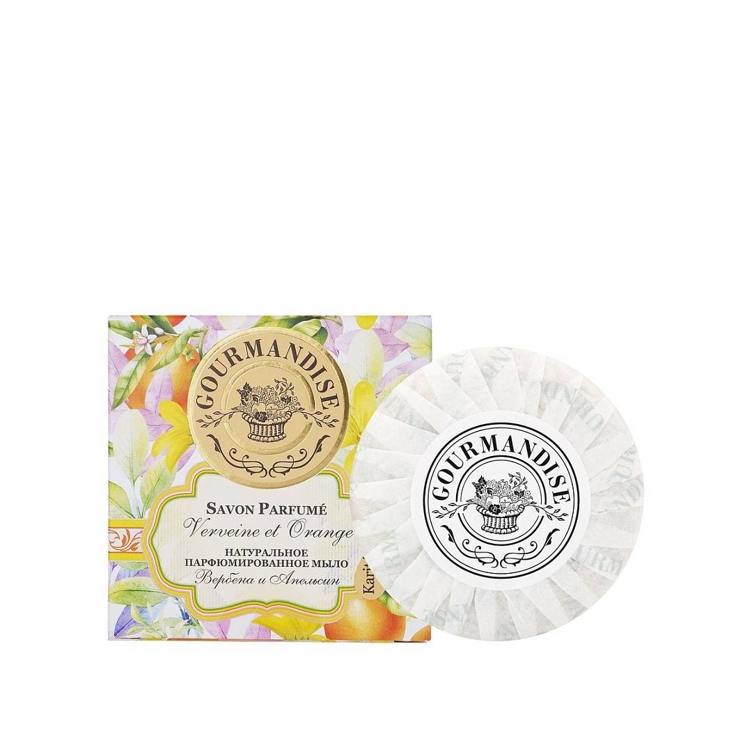 Мыло натуральное парфюмированное Вербена и Апельсин