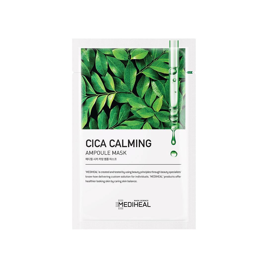 Маска для лица тканевая успокаивающая Cica Calming Ampoule Mask