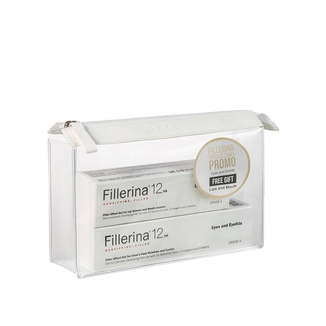 Набор: Гель с эффектом наполнения для век + Гель с эффектом наполнения для губ Grade 4