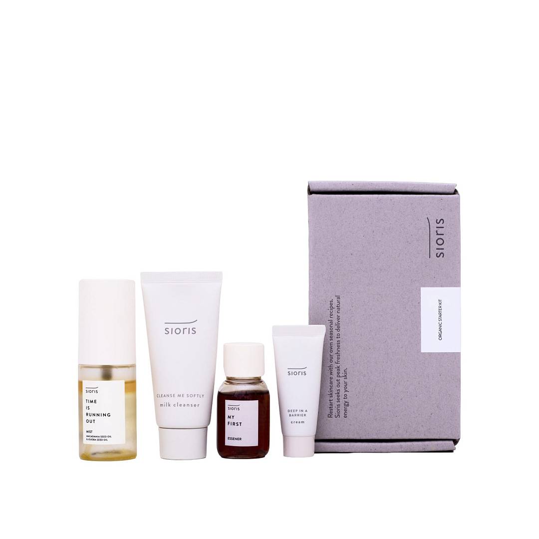 Набор для путешествий Organic starter travel kit