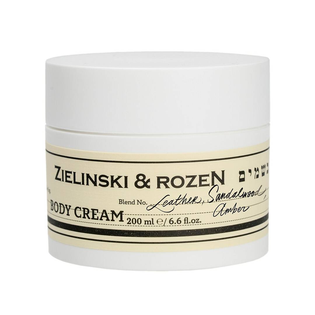 Крем для тела в банке Кожа, Сандал, Амбра