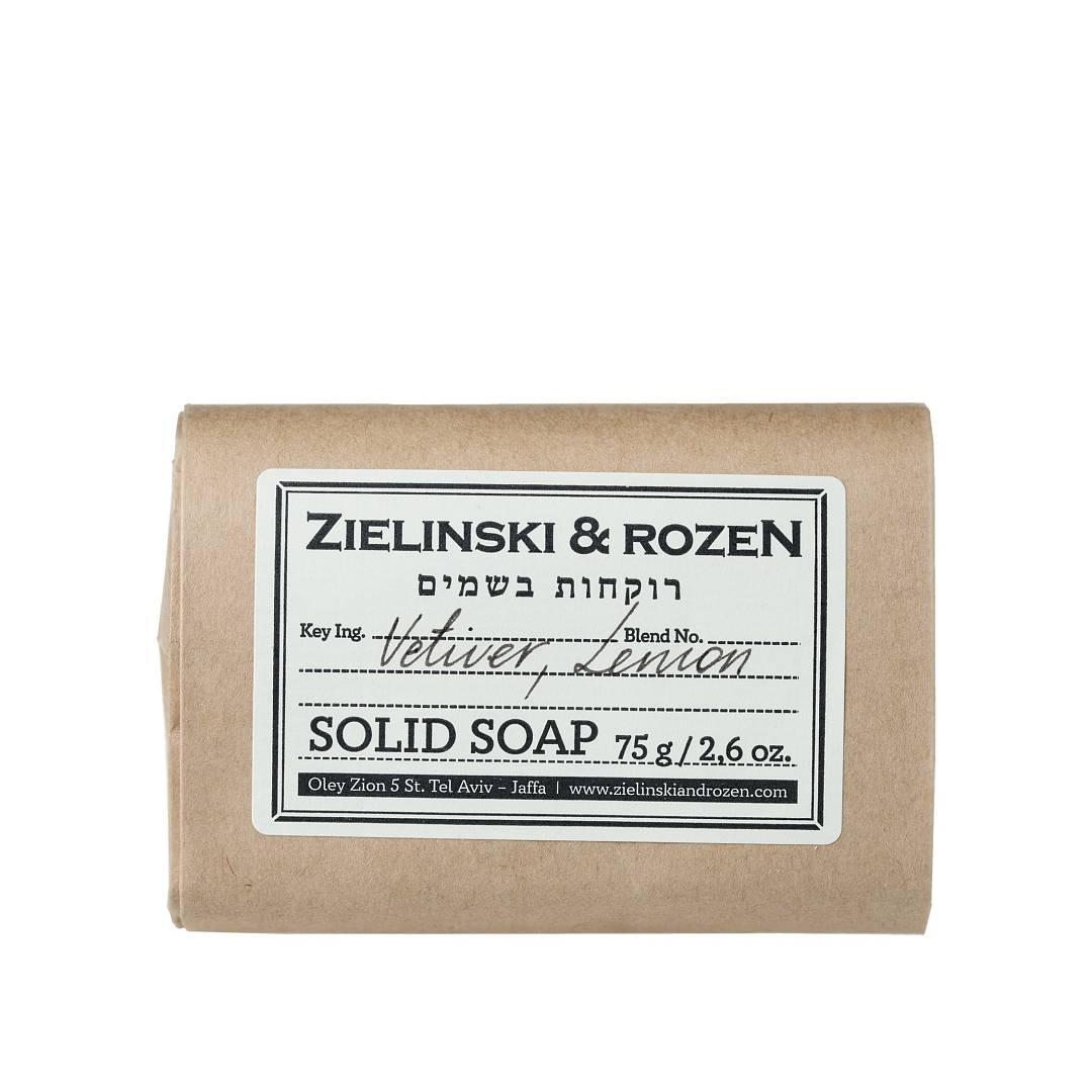 Твердое мыло Ветивер, Лимон