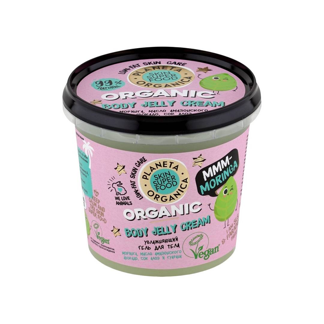 Гель для тела увлажняющий Mmm-moringa Skin Super Food