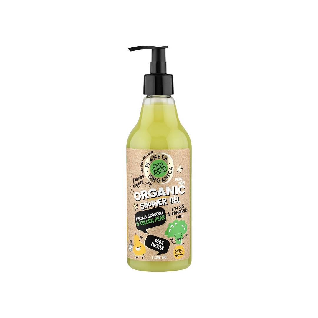 Гель для душа 100% detox Skin Super Food