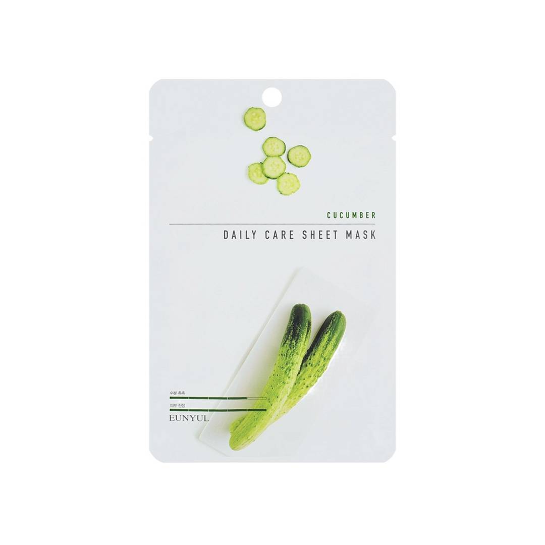 Тканевая маска для лица с экстрактом огурца Daily Care 