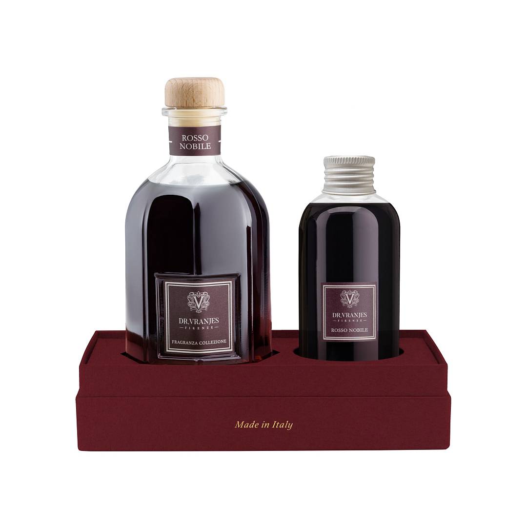 Подарочный набор Диффузор + Рефил Rosso Nobile 