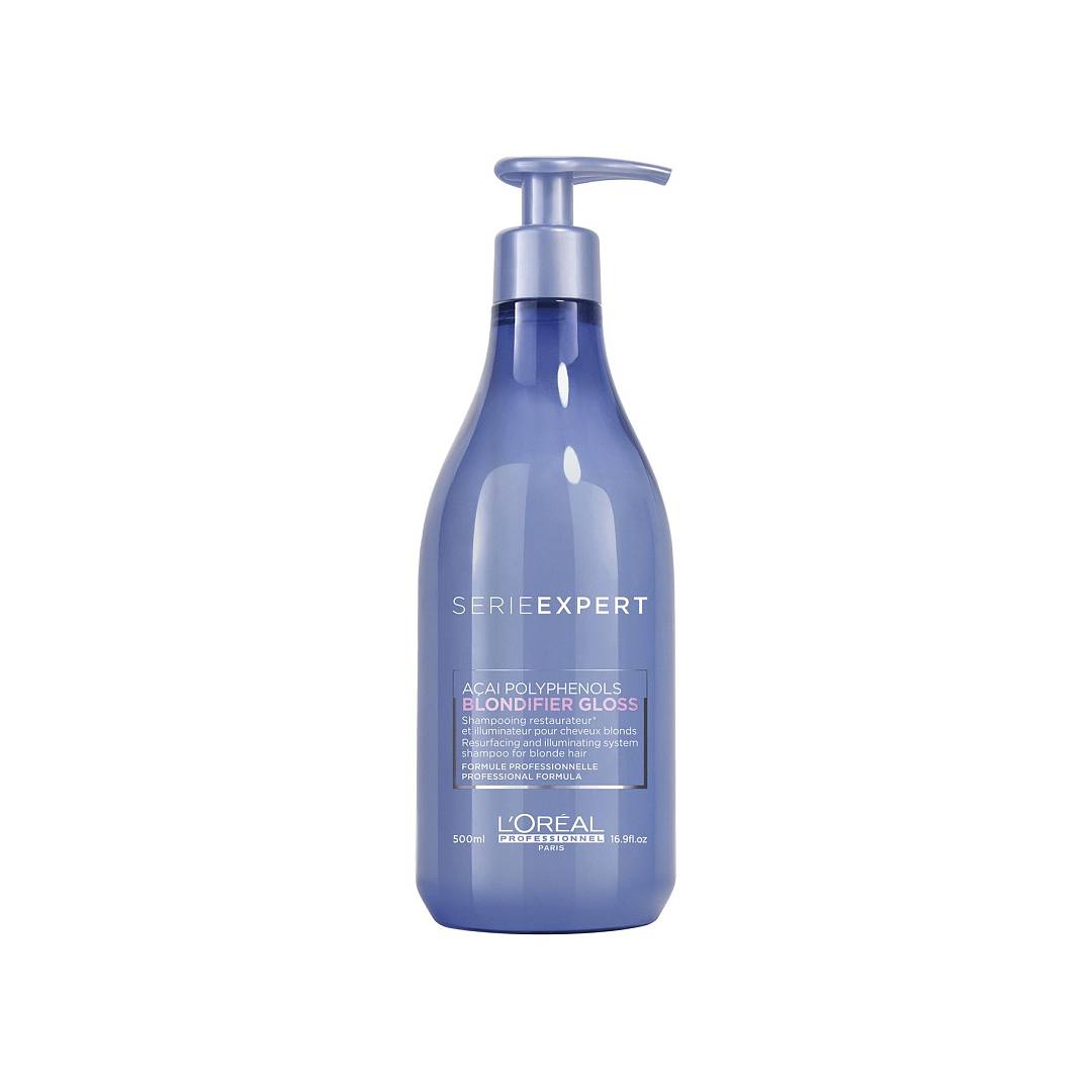 Шампунь для сияния осветленных волос Serie Expert Blondifier Gloss 500мл