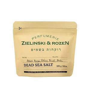 Соль Мертвого моря Черный Перец, Ветивер, Нероли, Амбра