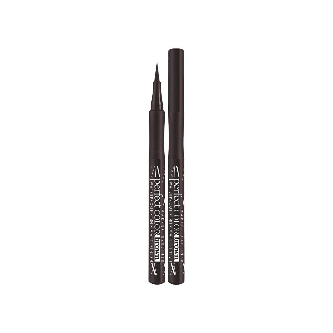 Подводка-фломастер для глаз Perfect Color Waterproof Matt Finish 14H