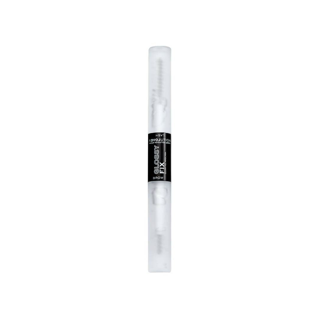 Гель для фиксации бровей и ресниц 2в1 Glossy Fix 