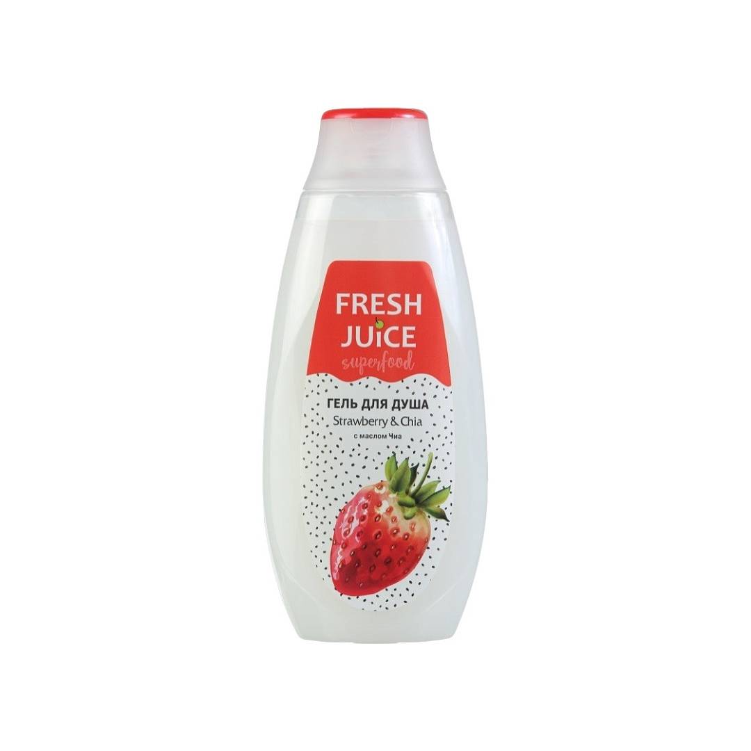 Гель для душа Superfood Strawberry & Chia