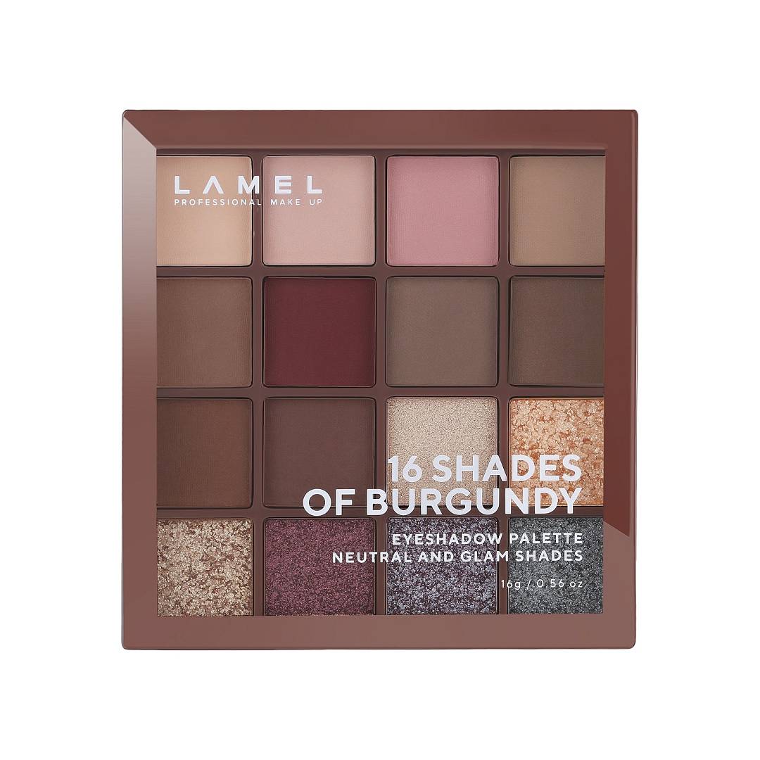 Тени для век 16 Shades of Burgundy