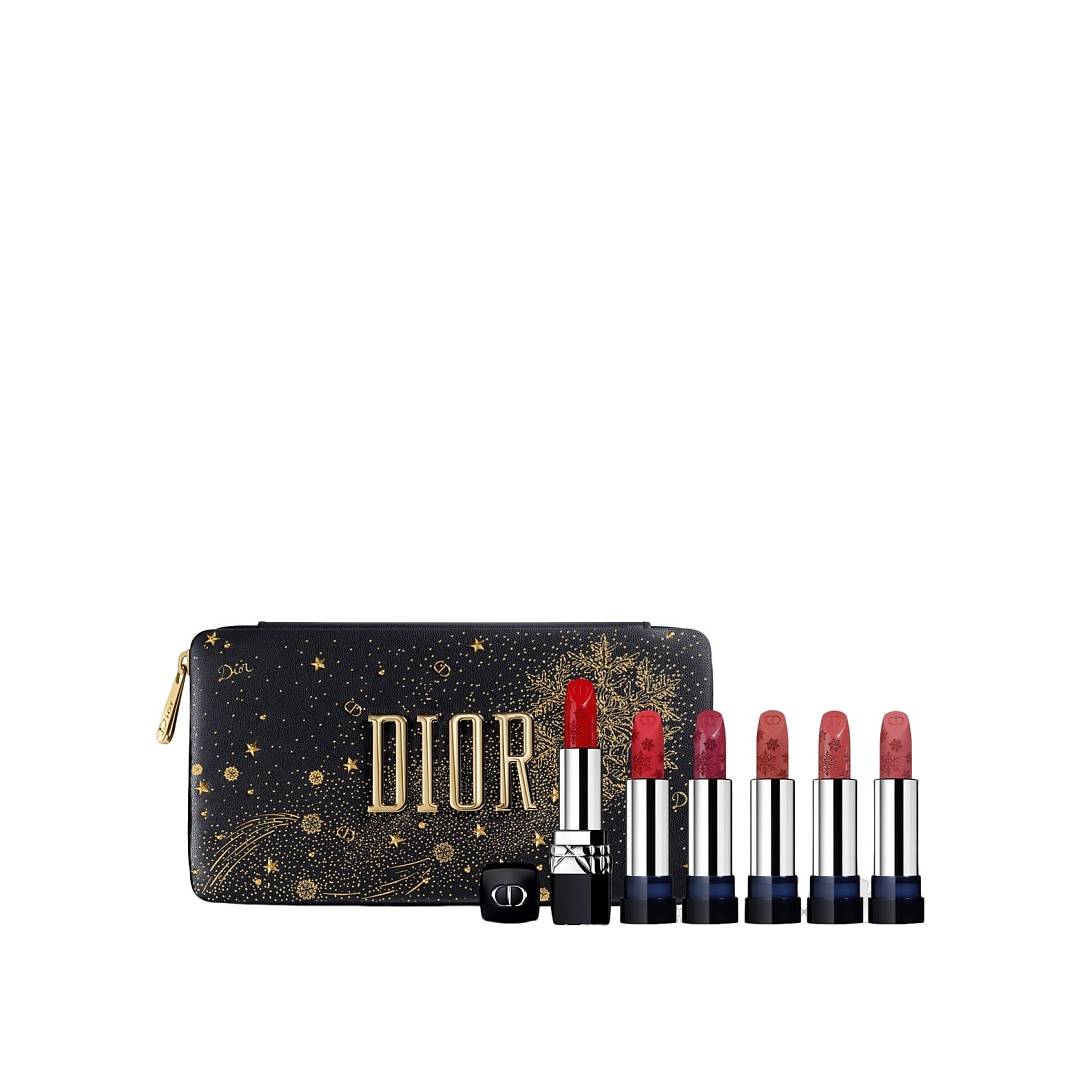 ROUGE DIOR GOLDEN NIGHTS~Набор губных помад со сменными блоками