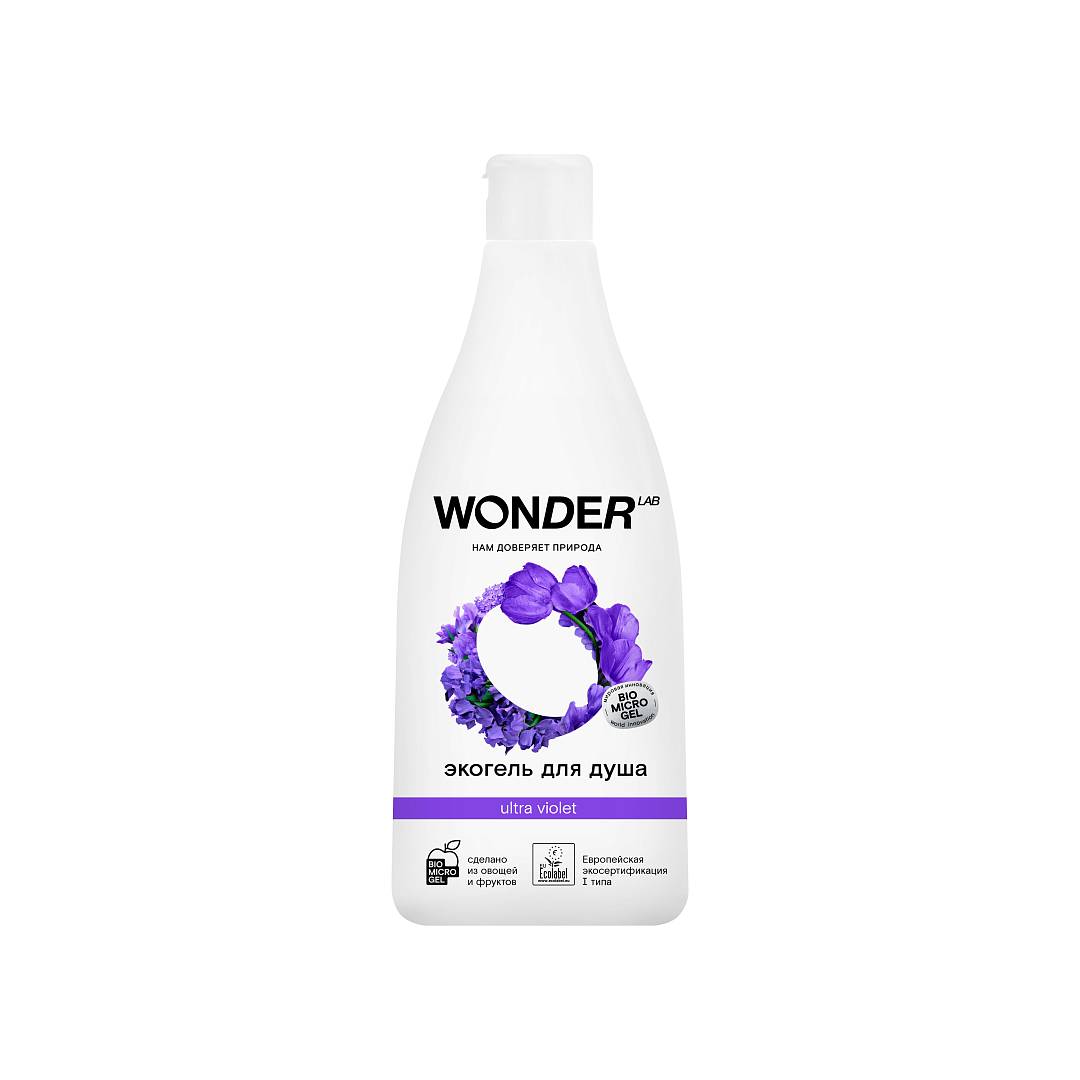 Экогель для душа Ultra violet