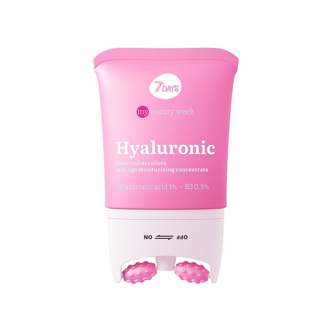 Гель-концентрат для шеи и зоны декольте увлажняющий anti-age Hyaluronic My Beauty Week