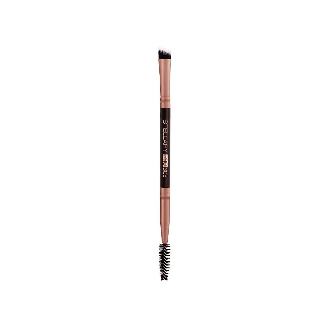 Кисть для бровей двусторонняя 308 Eyebrow Brush Duo