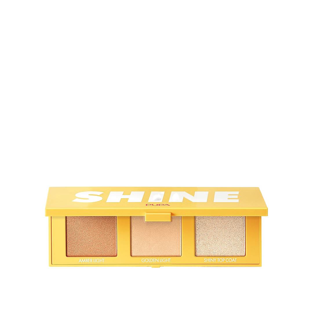 Палетка хайлайтеров для лица Shine Enjoy Yourself Baby! 