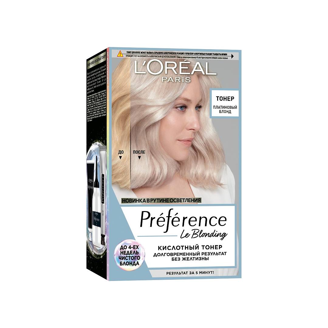 Тонер кислотный для осветленных волос