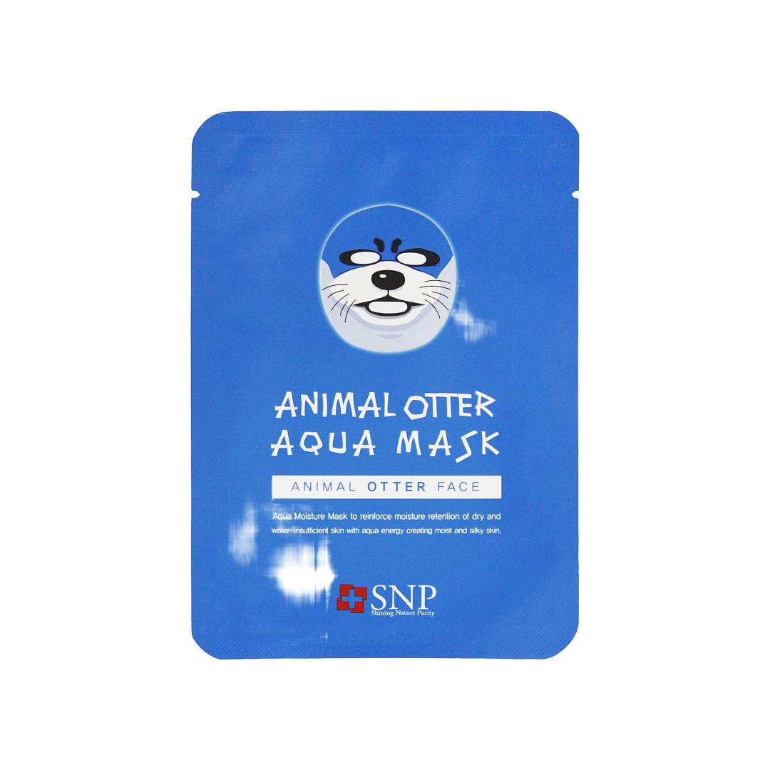 Маска тканевая для лица увлажняющая Animal Otter Aqua 