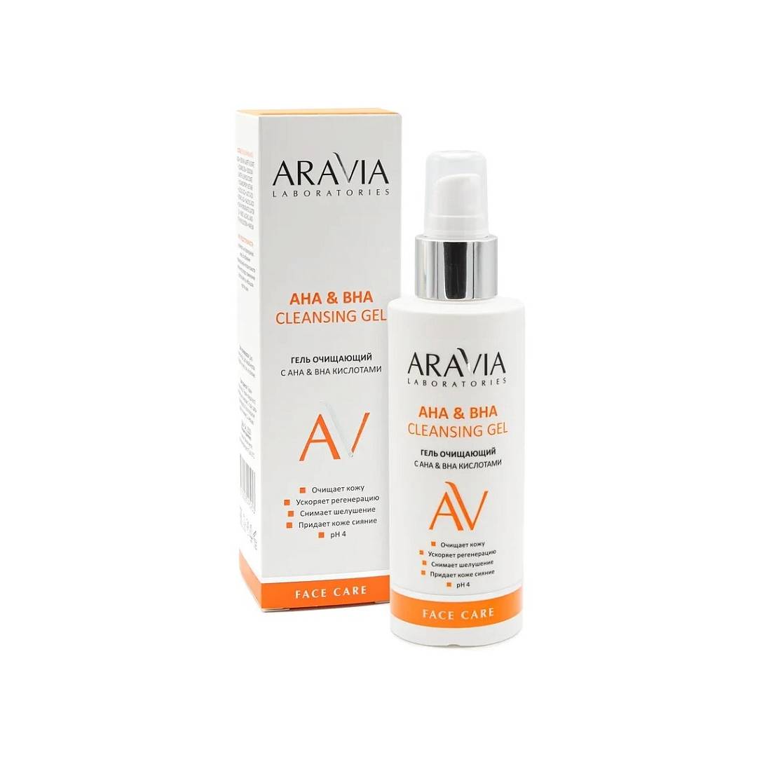 Гель очищающий с АНА и ВНА кислотами AHA&BHA Cleansing Gel