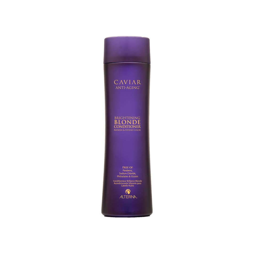 Кондиционер с морским шелком для светлых волос Caviar Anti-aging Brightening Blonde Conditione 25мл