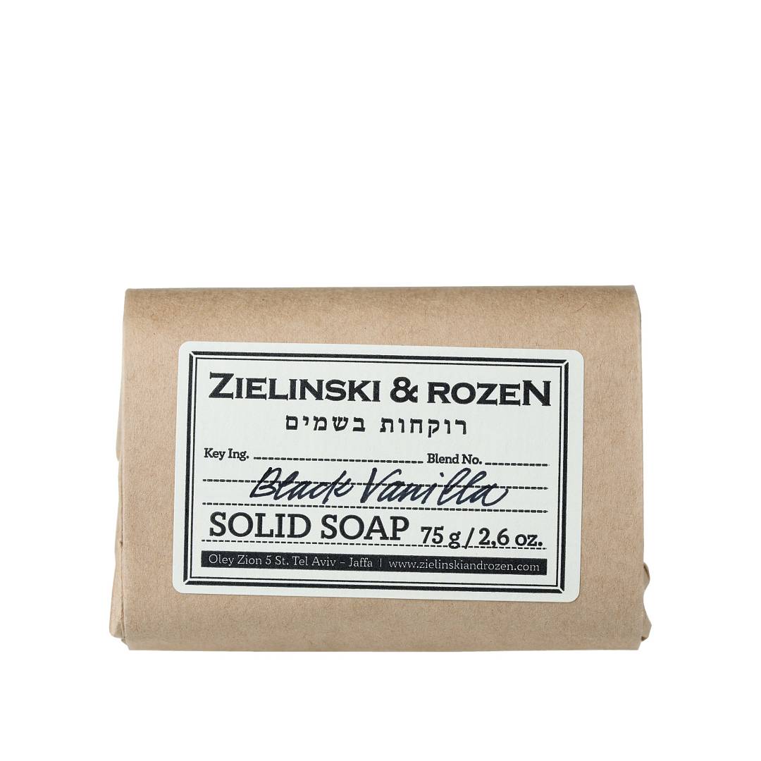 Твердое мыло Черная Ваниль