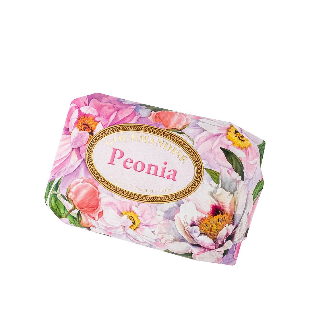 Мыло натуральное парфюмированное Пион 
