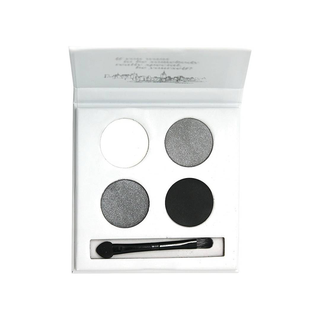 Палетка теней 4 тона Smoky eyes