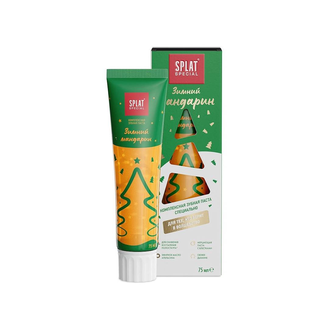 Зубная паста Зимний мандарин