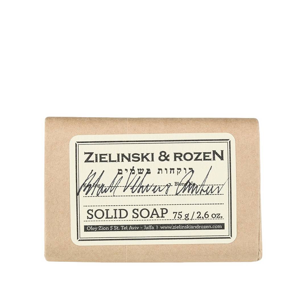 Твёрдое мыло Черный Ветивер, Амбра 