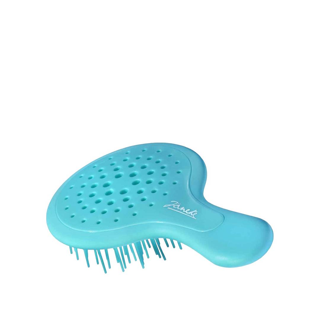 Щетка для волос бирюзовая лето