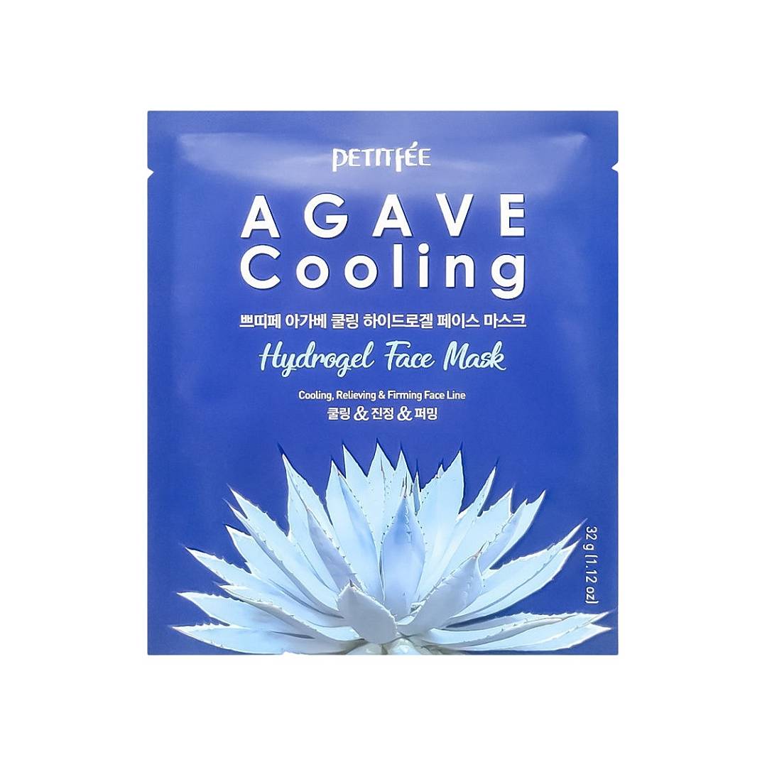 Маска для лица гидрогелевая охлаждающая с экстрактом агавы